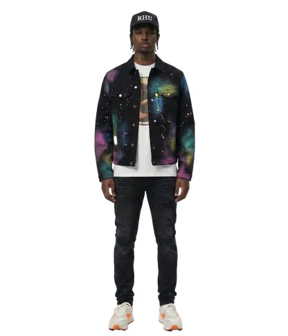 Galaxy Washed Denim Jacket