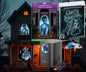 HoliScapes® USB Projector Kit - Ghostly Apparitions + Projector + 5.5 ft x 9 ft Projection Screen