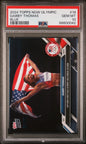Graded 2024 Topps Now Olympic Gabby Thomas #19 Blue #/49 Track & Field Card PSA 10 Gem Mint