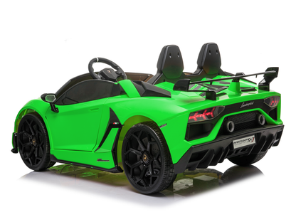 2 Seater Lamborghini Aventador RC Ride On Car For Children W/Magic Cars® Wireless Parental Control