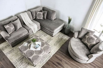 Groovy - Smoky Grey - 2pc Sectional Collection