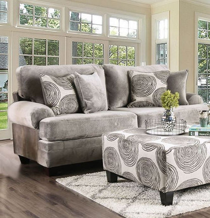 Groovy - Smoky Grey - 2pc Sofa & Love seat Collection