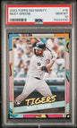 Graded 2023 Topps 582 Monty Riley Greene #16 Rookie RC Baseball Card PSA 10 Gem Mint