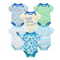 Kavkas Baby Girls Bodysuits 6/3 pcs/lot Summer Cotton Baby Clothes Short Sleeve Newborn body bebe 0-3 months Infant Clothing