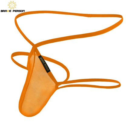 BRAVE PERSON Transparent Men's Thong
