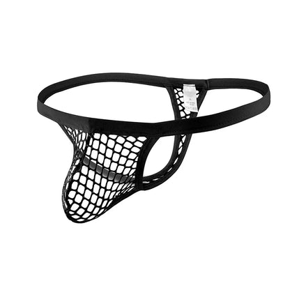 Sexy Underwear Hot Man Transparent Mesh Thong Men Panties G String T-back Jockstrap Erotic Costume Man Cock Pouch