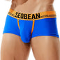 SEOBEAN Mesh Breathable Men's Boxers Sexy Underwear Boxer Shorts Men Underpants Boxershorts Male Panties Boxer for Man