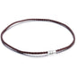 Leather Necklace Choker for Men Women Black Brown Rope Choker Necklaces Wholesale Dropshipping Jewelry  4/6/8mm DUNM09A