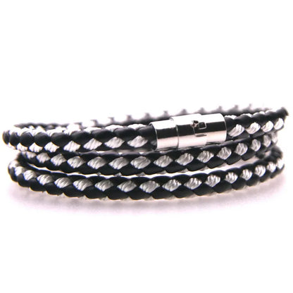 High Quality Anchor Bracelets Men Charm Nautical Survival Rope Chain Bracelet Stainless Steel Bracelet Wrap Metal Sport Hooks