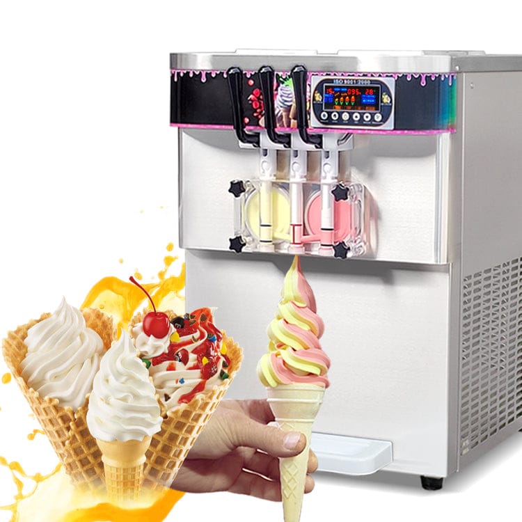 Commercial Or Home Homemade Soft Serve Ice Cream Machine