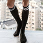 CLEVER-MENMODE Tube Socks Dress Socks Gifts Men Erotic Formal Wear Men Sexy Sports Mesh Stocking Business Long Socks Stockings