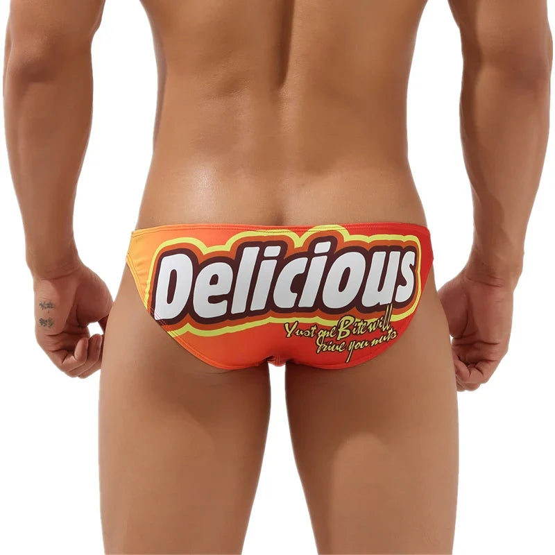 SEOBEAN Men Briefs Multiple Colors Low-rise Underwear