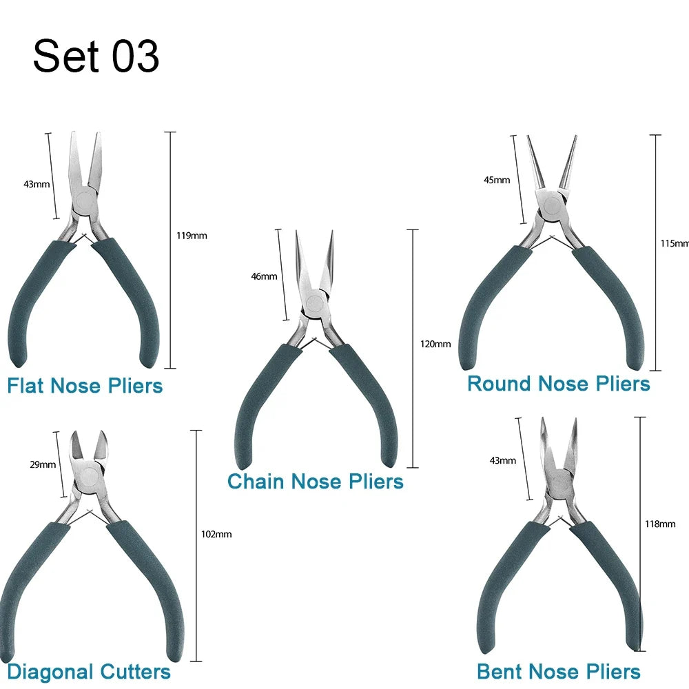 12 Style Exclusive High Quality Stainless Steel Pliers Jewelry Making
