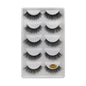 SHIDISHANGPIN 3/5/16 Pairs Natural Long False Eyelashes Dramatic Fluffy 3D Mink Lashes Wispy Wholesale Eye Lashes Thick Cils