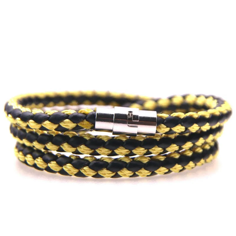 High Quality Anchor Bracelets Men Charm Nautical Survival Rope Chain Bracelet Stainless Steel Bracelet Wrap Metal Sport Hooks