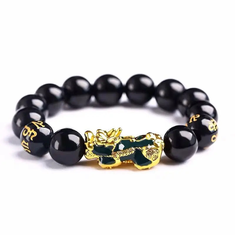 Feng Shui Men's Lucky Prayer Beads Bracelet for Men Women