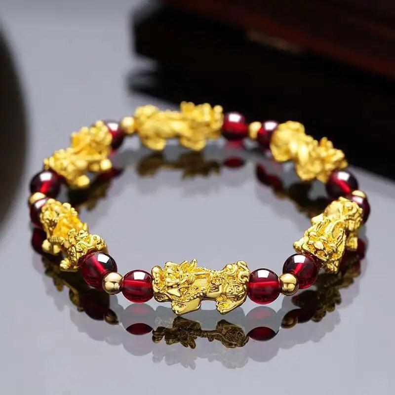 Feng Shui Men's Lucky Prayer Beads Bracelet for Men Women