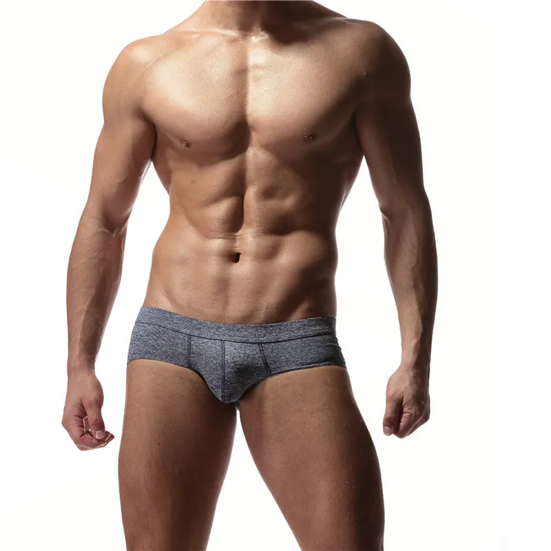 Men's Underwear Pouch Boxer Shorts Comfortable Men's Boxer Shorts Cotton Sexy Male Underwear Cueca Low Waist Underpants Boxers