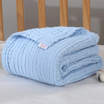 Baby Swaddle Blanket Muslin Newborn Wrap for Child Kids Boys Girls