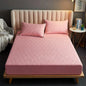 Bonenjoy Quilted Waterproof Fitted Sheet with Elastic Queen King Size