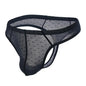 Sexy Underwear Men Transparent Thong G-String Ice Silk Lingerie Underpants Low Rise Men Briefs T-Back Panties