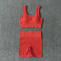 Seamless Yoga Set: Bra & Shorts - 2PCS
