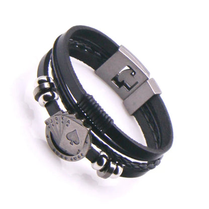 High Quality Anchor Bracelets Men Charm Nautical Survival Rope Chain Bracelet Stainless Steel Bracelet Wrap Metal Sport Hooks