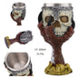 Coolest Gothic Resin Stainless Steel Dragon Goblet