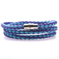High Quality Anchor Bracelets Men Charm Nautical Survival Rope Chain Bracelet Stainless Steel Bracelet Wrap Metal Sport Hooks