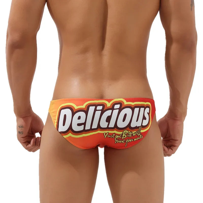 SEOBEAN Men Briefs Multiple Colors Low-rise Underwear