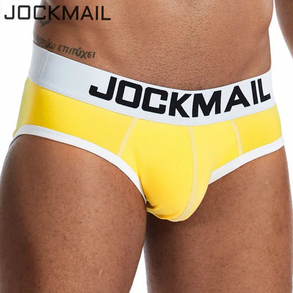 Sexy Mens Underwear Briefs Cuecas Calzoncillos Slip Gay Underwear U Convex Pouch Breathable Cotton Male Panties Shorts