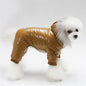 Pet Dog Clothes Coat Winter Warm Outerwear Thicken Dog Clothing Wadded Jacket Fashion Pet Cat Products Clothes For Dog Puppy Cat