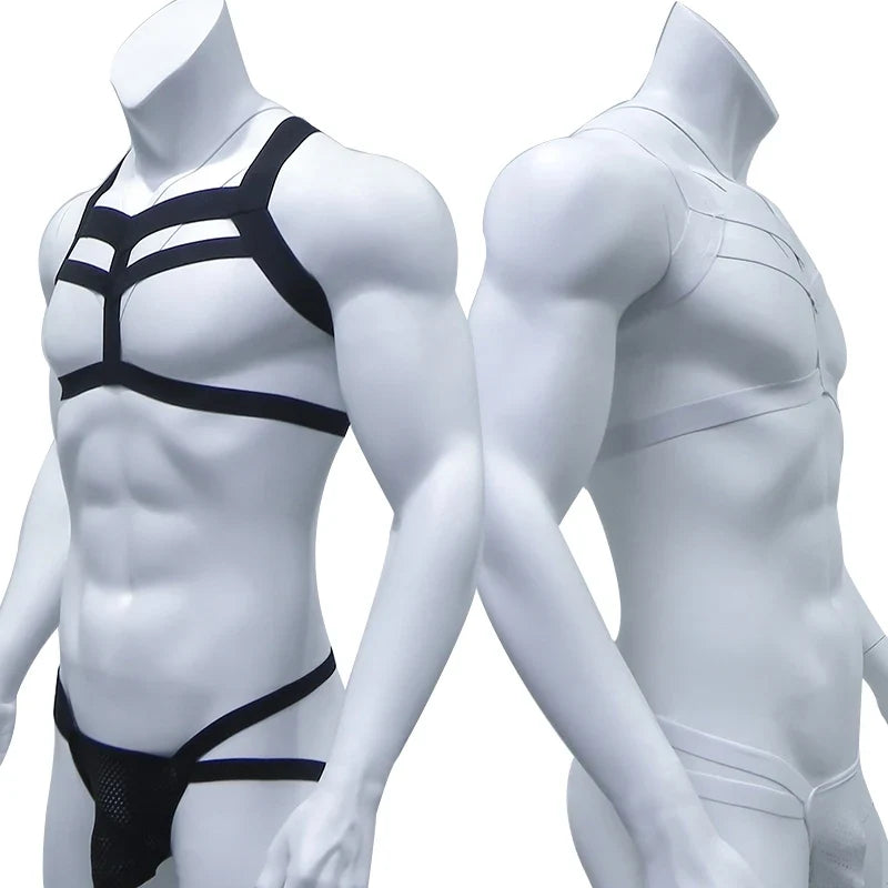 CLEVER-MENMODE Bondage Mens Harness