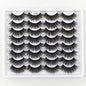 SHIDISHANGPIN 3/5/16 Pairs Natural Long False Eyelashes Dramatic Fluffy 3D Mink Lashes Wispy Wholesale Eye Lashes Thick Cils