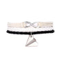 Vintage Dream Airplane Multilayer Leather Bracelet Men Women Fashion Braided Handmade Rope Wrap Bracelets & Bangles Male Gift