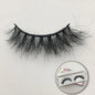 RED SIREN Fluffy Mink Lashes Short Messy Wispy Natural Eyelashes 10mm-18mm Hamdmade Real 3D Mink Eyelashes Makeup False Lashes