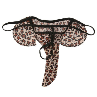 Men's Elephant Thong Underwear Cartoon Trunk T Panties Fashion G String Gag Gift