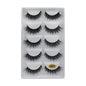 SHIDISHANGPIN 3/5/16 Pairs Natural Long False Eyelashes Dramatic Fluffy 3D Mink Lashes Wispy Wholesale Eye Lashes Thick Cils