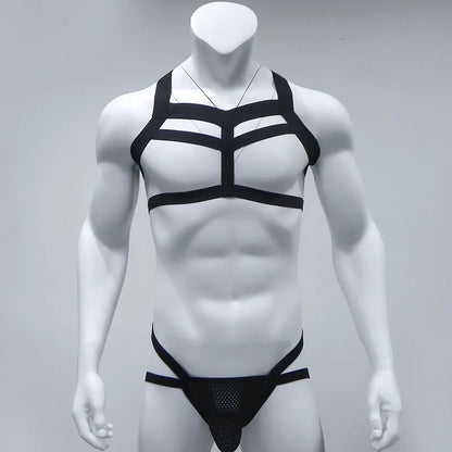 CLEVER-MENMODE Bondage Mens Harness