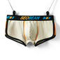 SEOBEAN Shorts Men Underwear Boxers Breathable Cotton Boxer Shorts U convex Design Fashion Male Panties Underpants Homewear