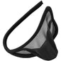 C String Sexy Men's Transparent Open Net C-string Sheer Mesh Thong Mini Jockstrap Gay Underwear Pocket Penis Short Underwear