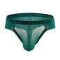 Sexy Men Briefs Ice Silk Underwear Men Low Waist Underpants Cool Breathable Briefs for Man