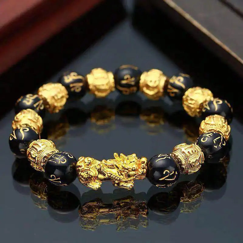 Feng Shui Men's Lucky Prayer Beads Bracelet for Men Women