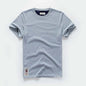Classic Cotton Men's Solid O-Neck Tee