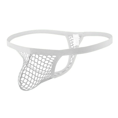 Sexy Underwear Hot Man Transparent Mesh Thong Men Panties G String T-back Jockstrap Erotic Costume Man Cock Pouch