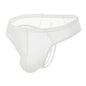 Sexy Underwear Men Transparent Thong G-String Ice Silk Lingerie Underpants Low Rise Men Briefs T-Back Panties
