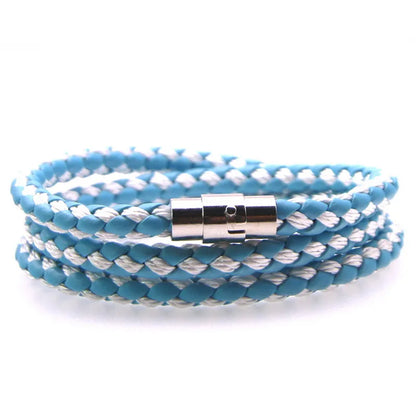 High Quality Anchor Bracelets Men Charm Nautical Survival Rope Chain Bracelet Stainless Steel Bracelet Wrap Metal Sport Hooks