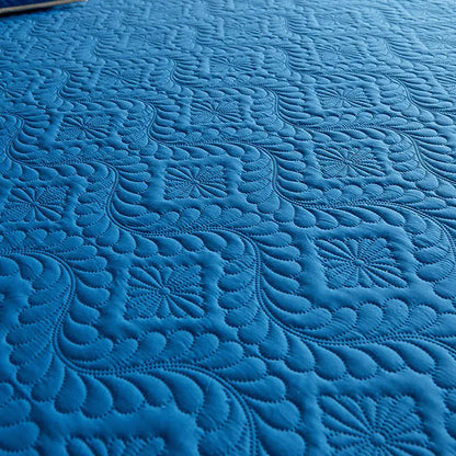Bonenjoy Quilted Waterproof Fitted Sheet with Elastic Queen King Size