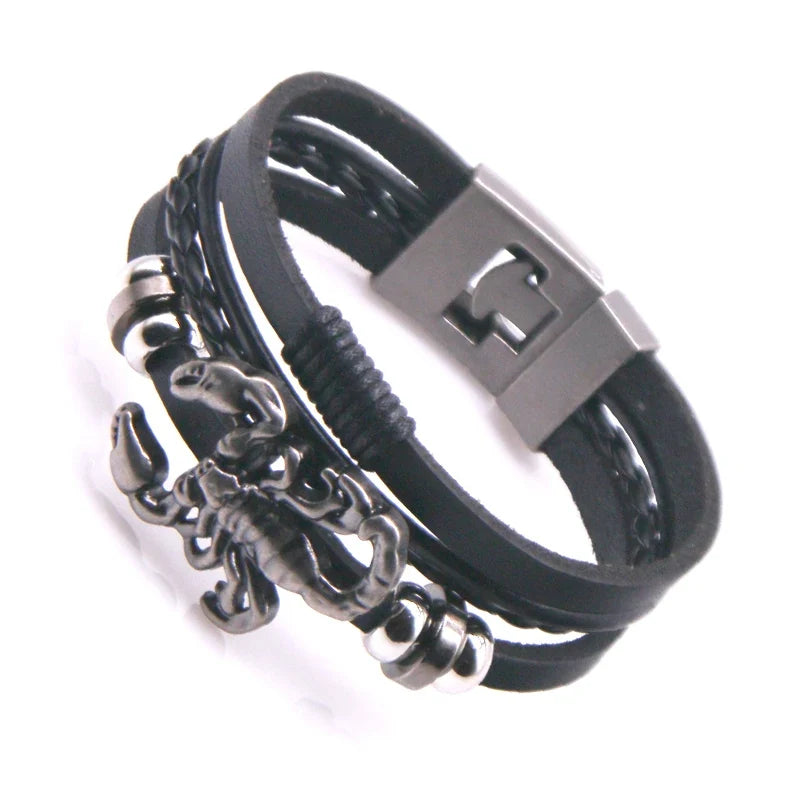 High Quality Anchor Bracelets Men Charm Nautical Survival Rope Chain Bracelet Stainless Steel Bracelet Wrap Metal Sport Hooks
