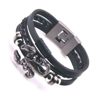 High Quality Anchor Bracelets Men Charm Nautical Survival Rope Chain Bracelet Stainless Steel Bracelet Wrap Metal Sport Hooks